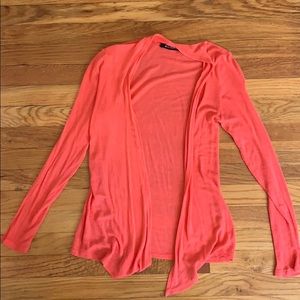 Coral lightweight cardigan size small